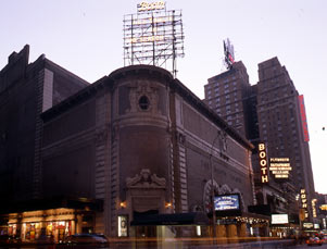 Booth Theatre Exterior with Shubert Alley, 45th Street.jpg
