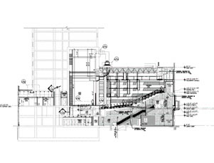 Architectural rendering, Little Shubert Theatre floor-plan, 2001.jpg