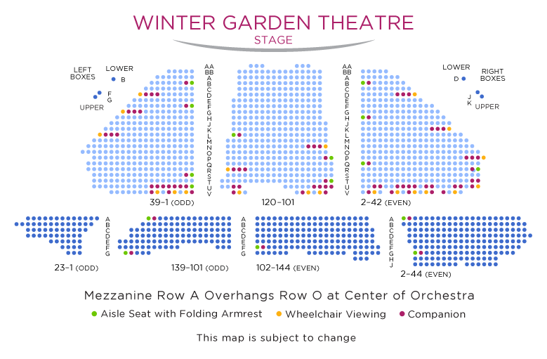 Winter Garden Theatre Shubert Organization