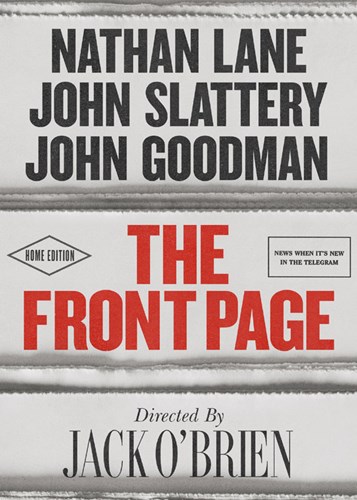 Complete Cast Announced for the Broadway Revival of THE FRONT PAGE