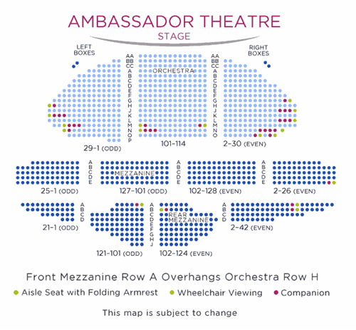 Ambassador Theatre | Shubert Organization