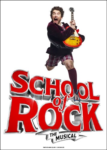 School of Rock Broadway Show Logo