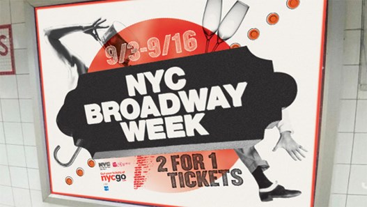 Broadway Week Poster