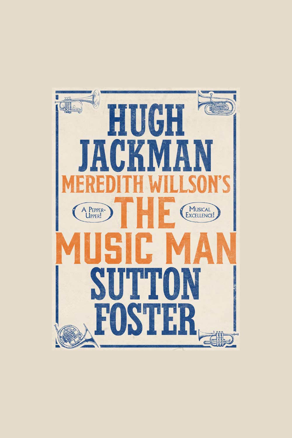 Music Man Broadway Show Logo