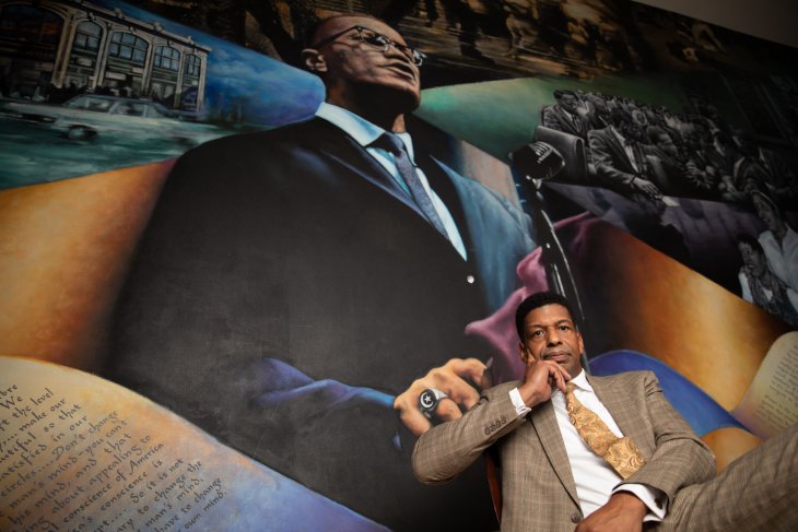 Shubert V.P. Julio Peterson Interviewed by Phillips Exeter Academy