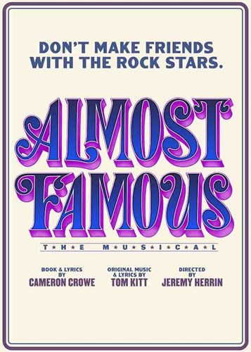 Almost Famous Musical Broadway Tickets