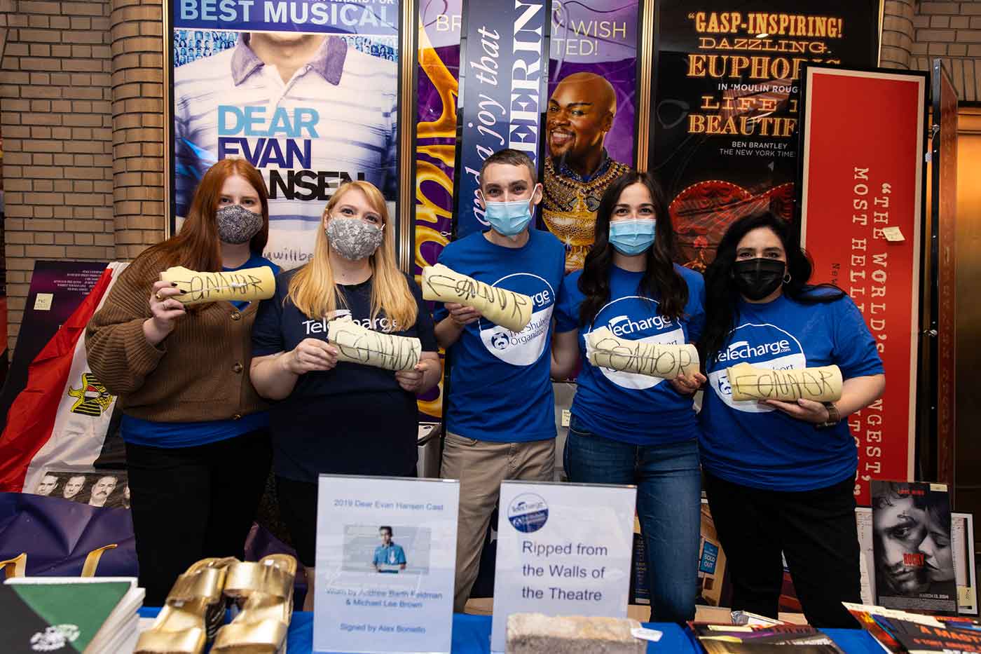 Shubert and Telecharge at the Broadway Flea Market