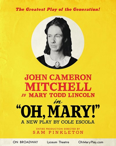 John Cameron Mitchell Oh Mary Broadway Play Tickets