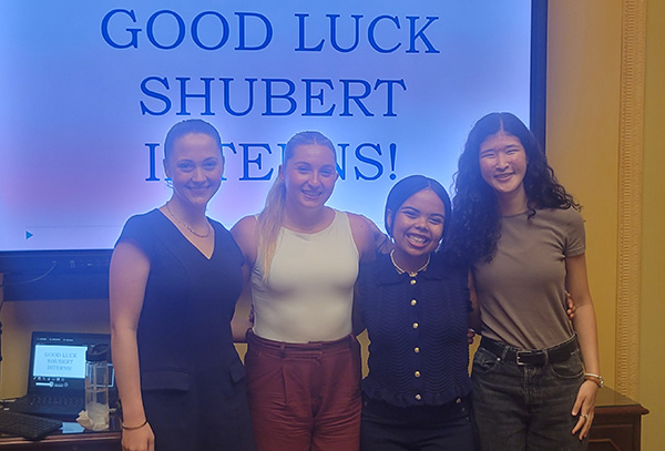 Shubert Organization Internship Program