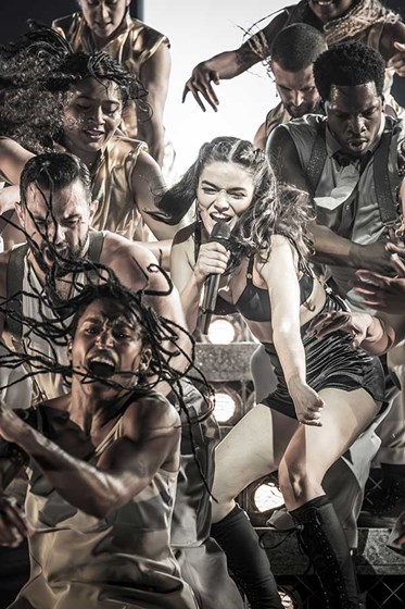 Rachel Zegler Evita London Photo by Marc Brenner Broadway 2027