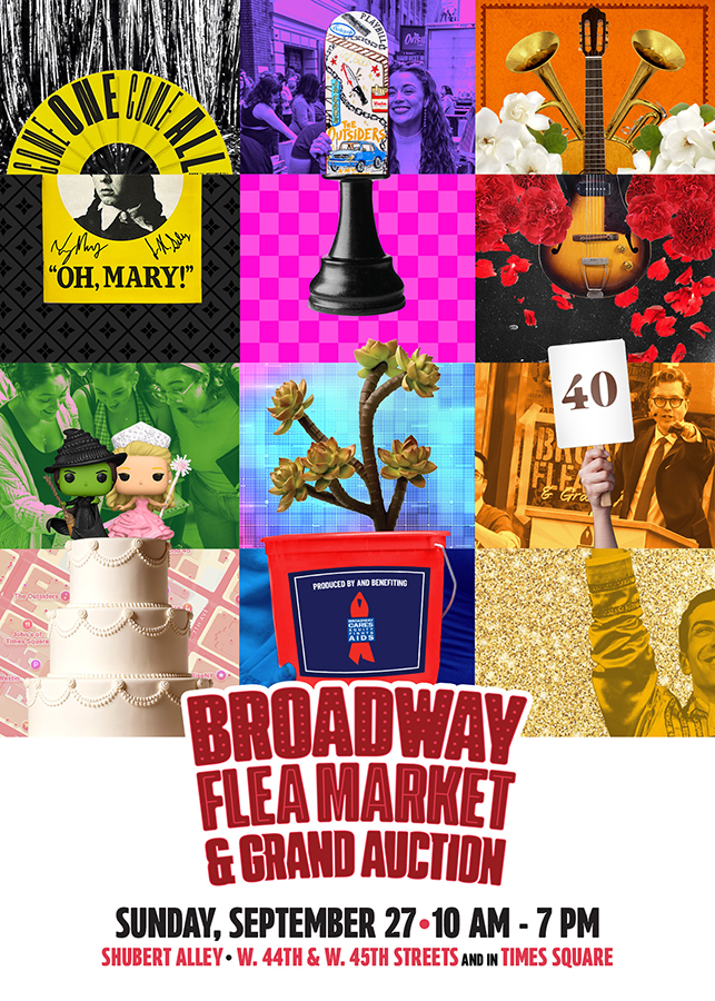 Broadway Flea Market & Grand Auction Returns to NYC’s Theater District